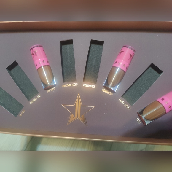 Jeffree Star Mini Nude Liquid Lipstick Vault Volume 2 Tasty Dominatrix Top Shelf - Picture 3 of 6